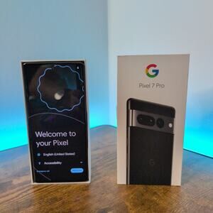 Excellent - Google Pixel 7 Pro 5G 256GB - Fully Unlocked - Obsidian